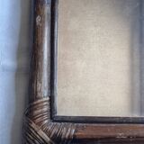 Miroir en bambou 52 x 70 cm