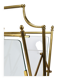 Neoclassical magazine rack by Maison Jansen, France, 1950s.