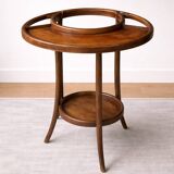 Antique washstand W. Baumann & Co with basin and jug – Earthenware