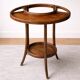 Antique washstand W. Baumann & Co with basin and jug – Earthenware