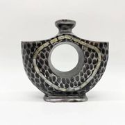 Vase « Martelé Nacre » / Fonte d’aluminium – 1980s