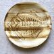Longchamp dinner plates with fish decor