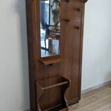 Meuble d'entrée ouvrant en bois massif