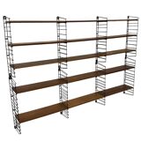 Vintage XXL Tomado Holland Teak Wall Unit Shelving unit Modular 1960 Design