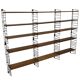 Vintage XXL Tomado Holland Teak Wall Unit Shelving unit Modular 1960 Design
