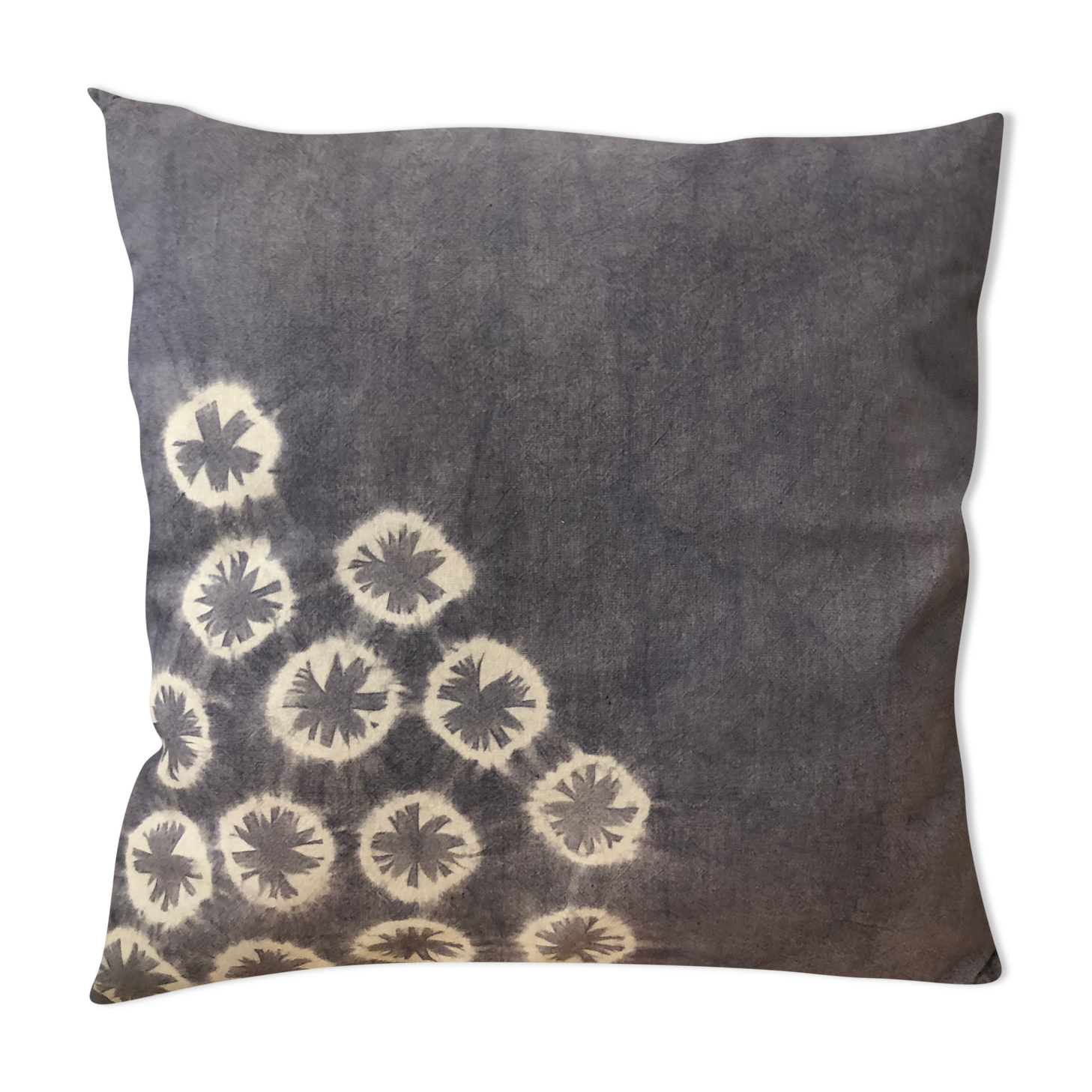 Blue Tie and Dye cushion