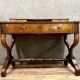 Empire period mahogany stepped desk with curule base circa 1810