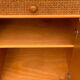 Vintage buffet in bamboo and cannage 1970