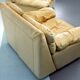Vintage pair of leather armchairs by Ammannati and Vitelli for Brunati, Italy 1970s.