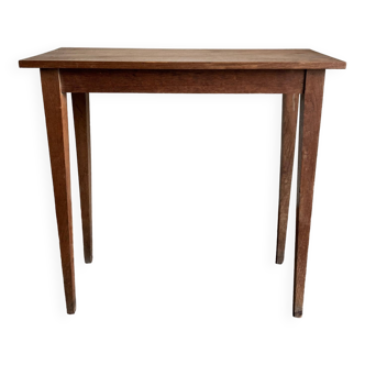 Solid oak workshop console 1950