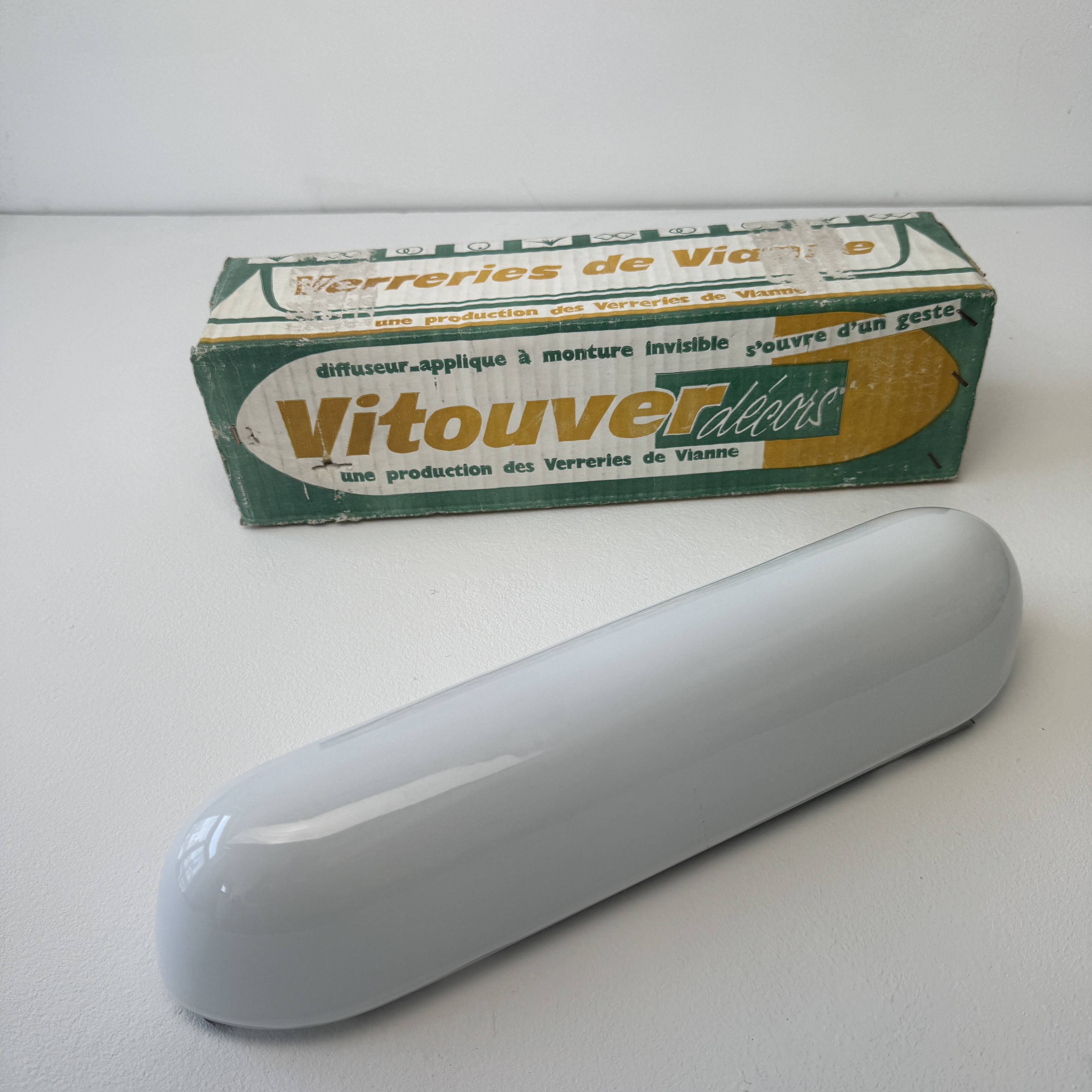 Old rectangular wall light “vianne” 40 cm vintage