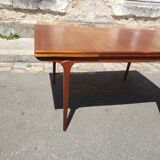 Table scandinave teck extensible