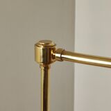 Brass e-reader floor lamp
