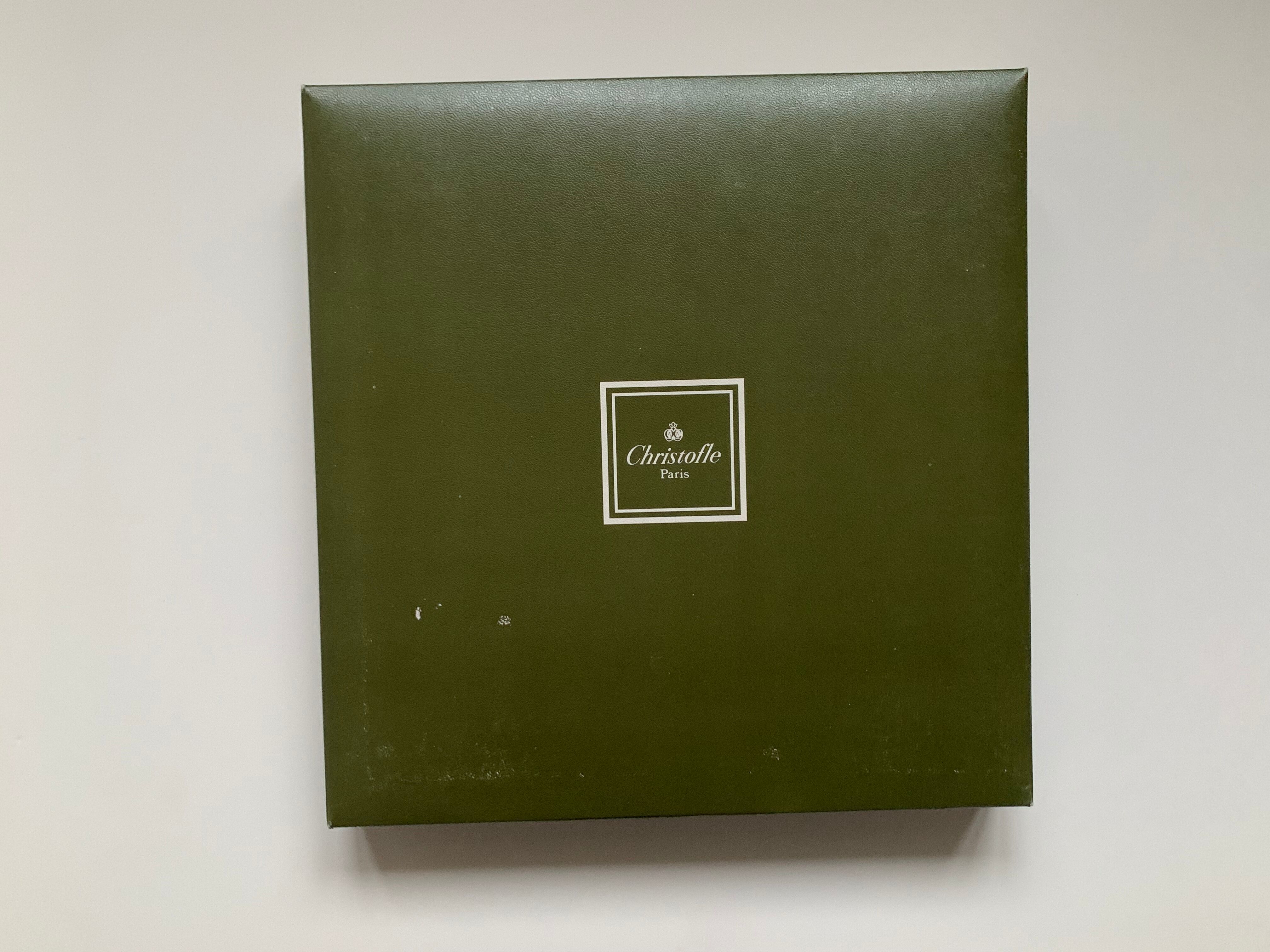 Set 6 silver cutlery Christofle chinon model