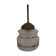Suspension in brass and opaline country based 1960s/1970s