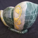 Ceramic Art Deco centerpiece