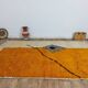 Handmade wool Berber rug 275 X 182 CM