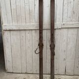 Pair of old skis