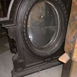 Miroir œuil de bœuf en fonte XIXème - 102cm