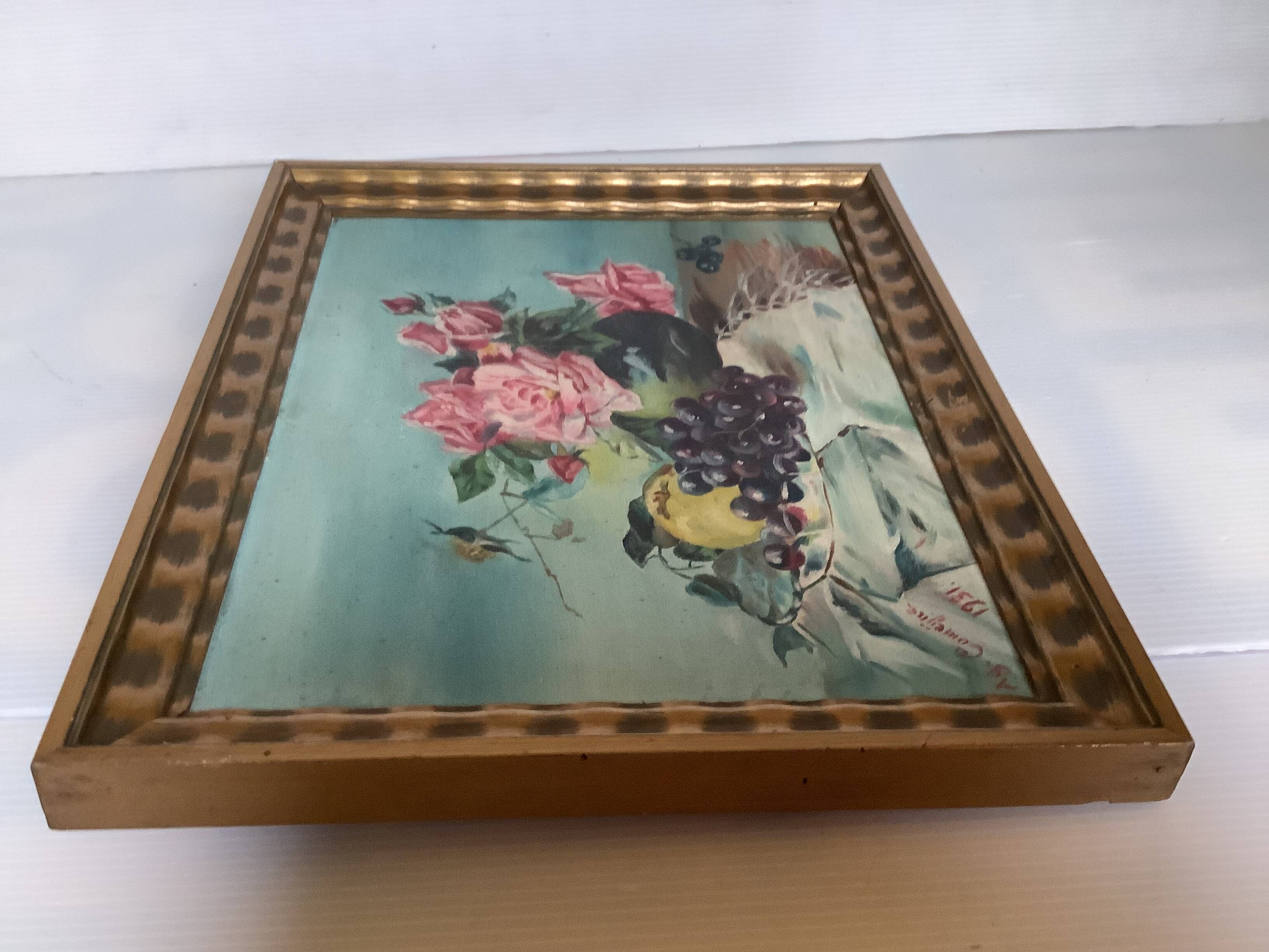 Still life oil painting