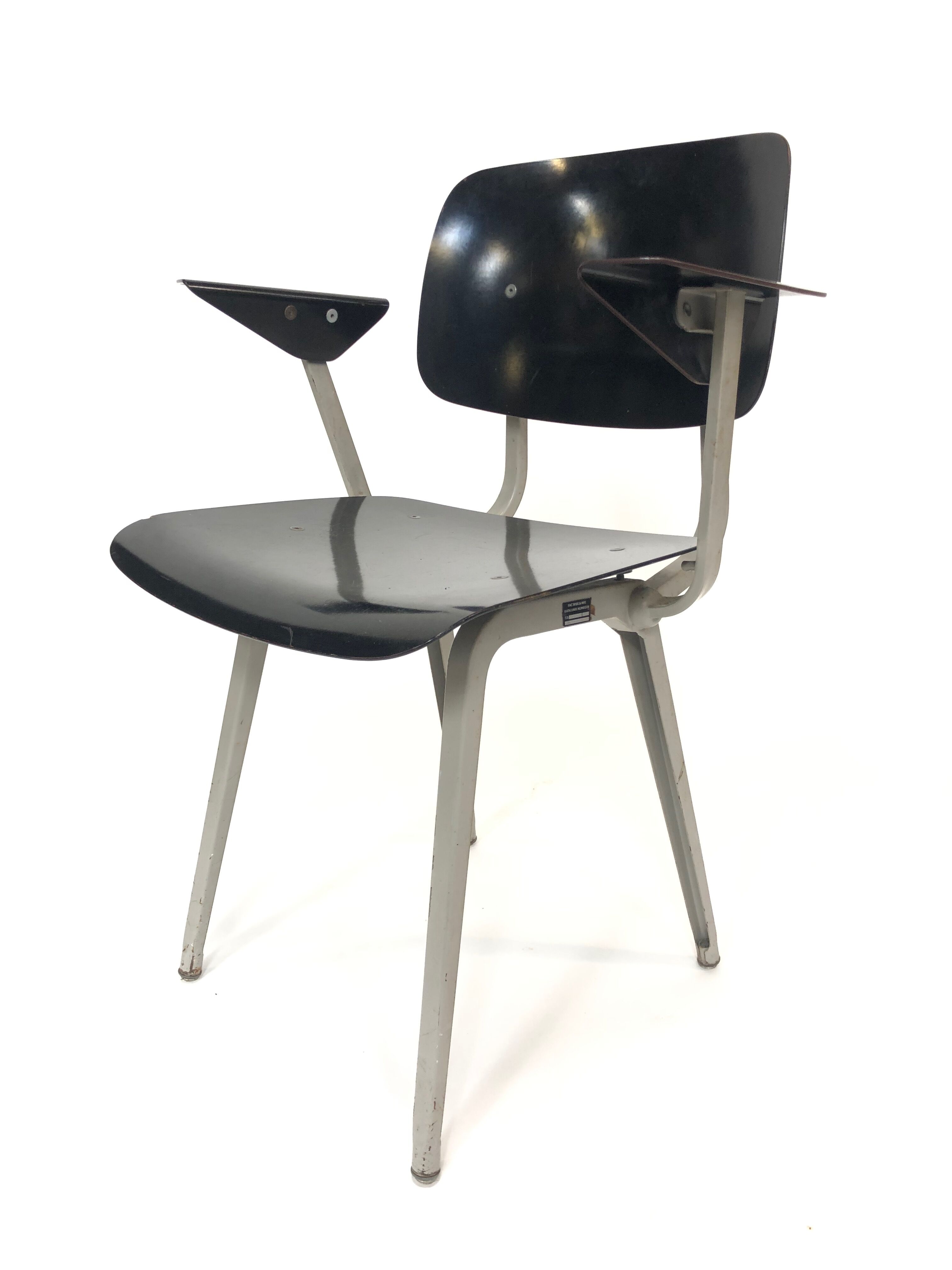 Set of 4 Revolt chairs by Friso Kramer
