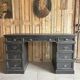 Antique desk, washbasin unit
