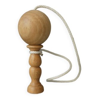 small wooden cup and ball