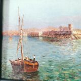Pair of oil paintings on canvas 1930s