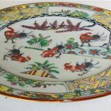 Assiette ancienne en porcelaine de Chine