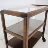 1930s Art Deco Serving Bar/Cart, Czechoslovakia