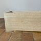 Coffee table and travertine