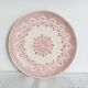 Sarreguemines earthenware plate, "Wagram" motif