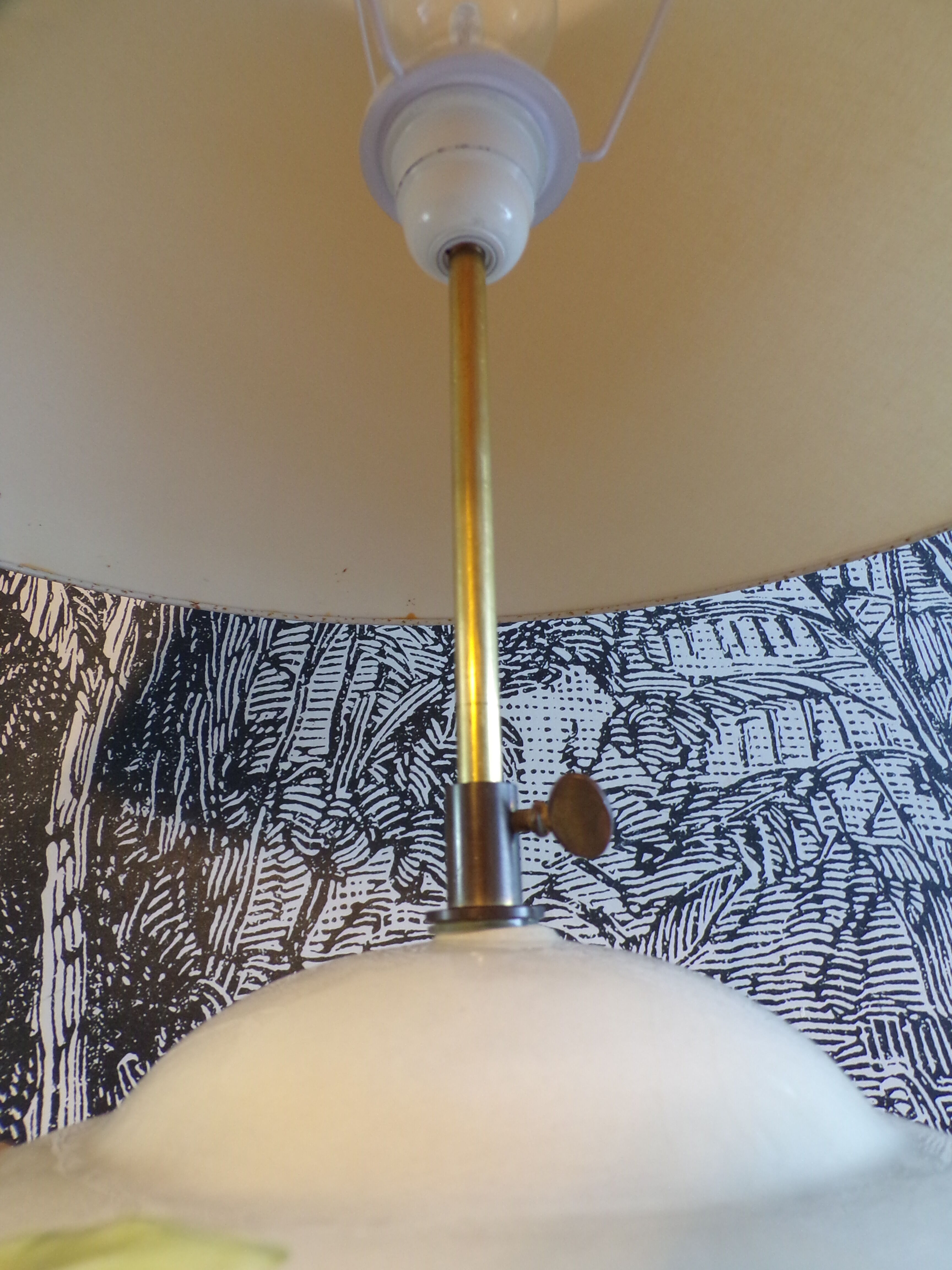 Lamp Maison Chaumette Hortensia in slip