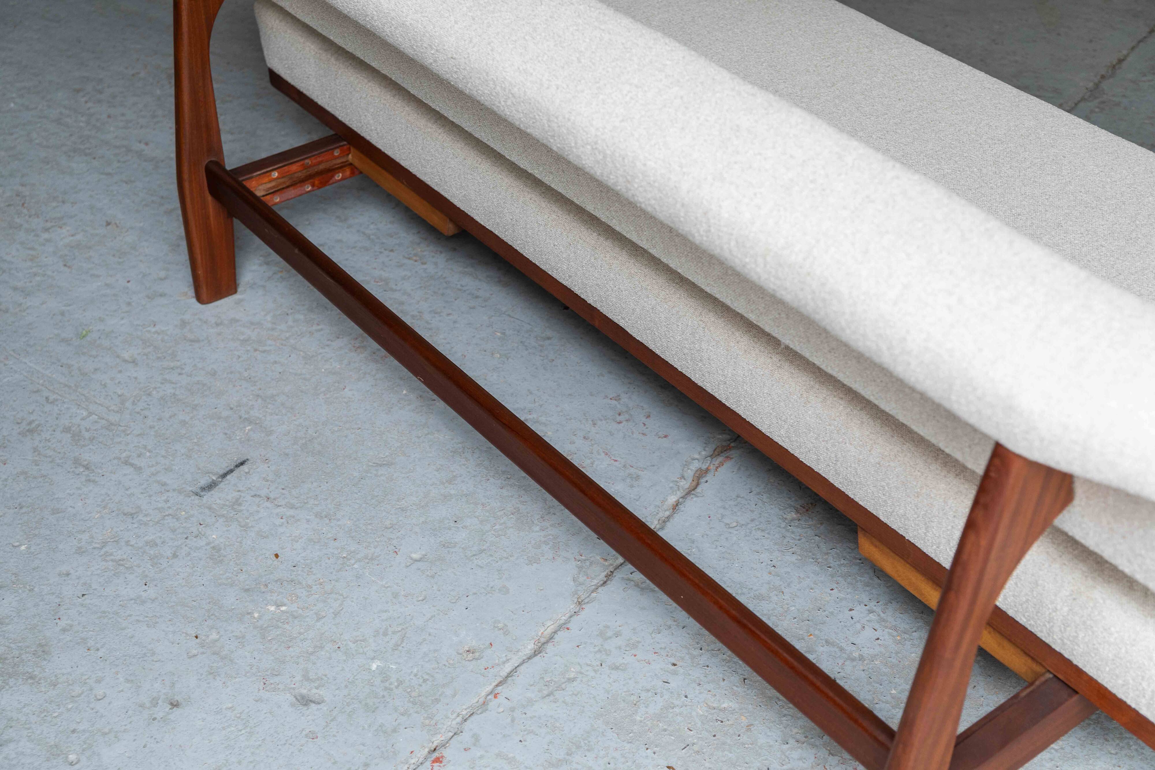 Daybed/ 3-seater sofa by Hans Bellmann for Wilkhahn, Germany, 1960's