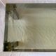 Vintage glass coffee table