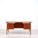 Teak writing desk „No. 75“ by Gunni Omann for Omann Jun Møbelfabrik