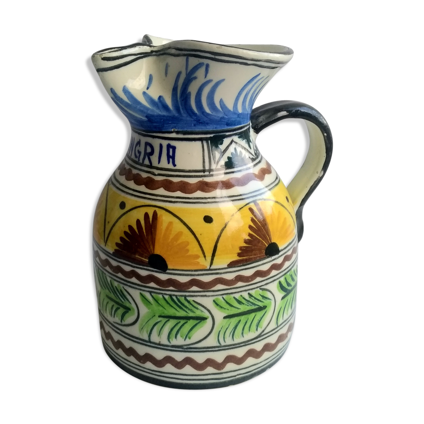 Colorful Sangria pitcher - Vintage