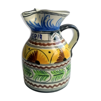 Colorful Sangria pitcher - Vintage