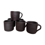 6 tasses en grès