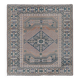 Vintage Turkish Oushak rug 183x193 cm