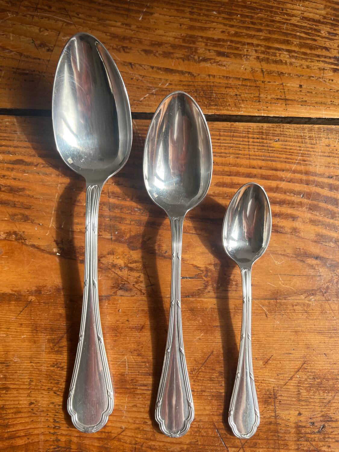 Ercuis silver metal cutlery
