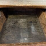 Brutalist antique Spanish coffee table
