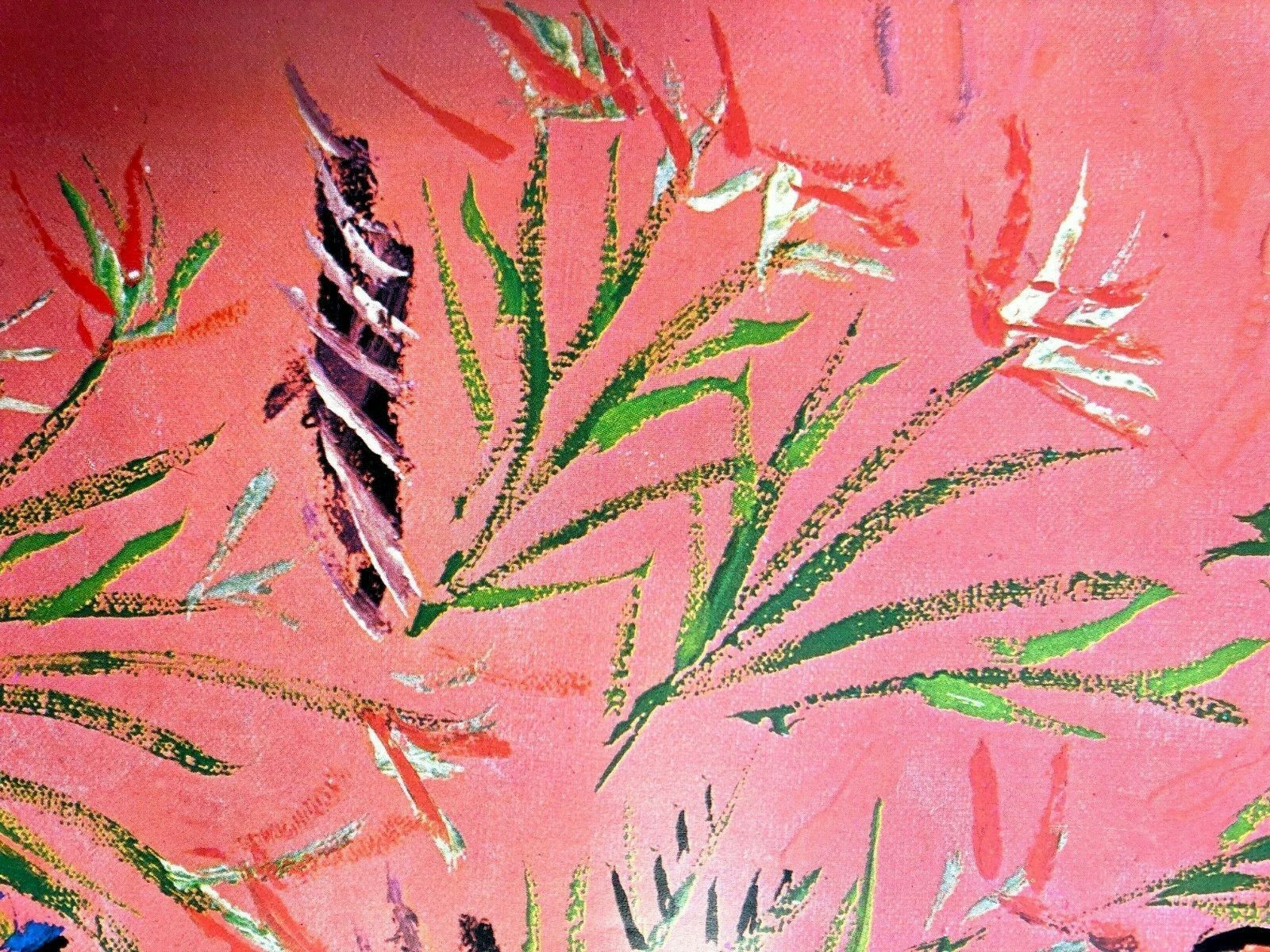 Pablo Picasso 1980 Large Vintage Offset Lithograph From A Painting