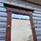 Antique hall coat rack – mirror, hooks & umbrella stand