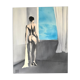 Oil on canvas vintage nude woman