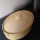 Bowl oval earthenware Sarreguemines XIX