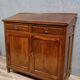 Trade furniture with inclined plane in solid stained beech, late 19th century
