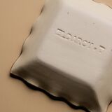 BLACK CERAMIC POCKET TRAY