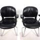 Lot de 2 chaises de bureau/salle à manger Herman Miller Equa par B. Stumpf & D. Chadwi
