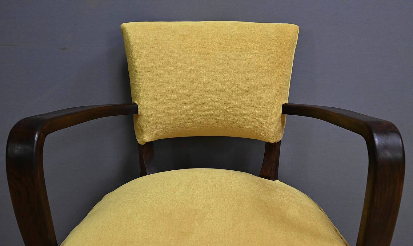 Set of 4 Bridge Armchairs, Art Deco – 1940